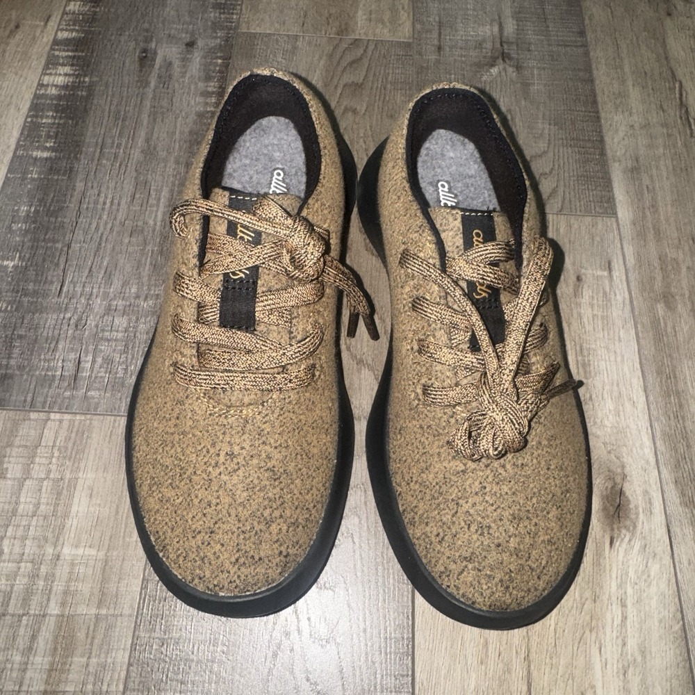 Allbirds Wool Runner 2 Brown Stony Beige Walking Sneakers Womens 6 - Picture 3 of 9